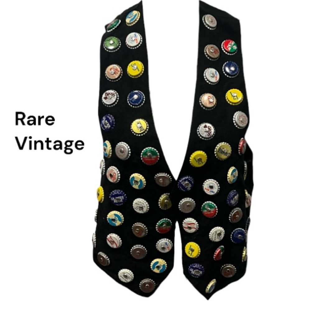 Vintage 1990 Ink Soda Cap Retro Vest Y2K - Picture 3 of 16